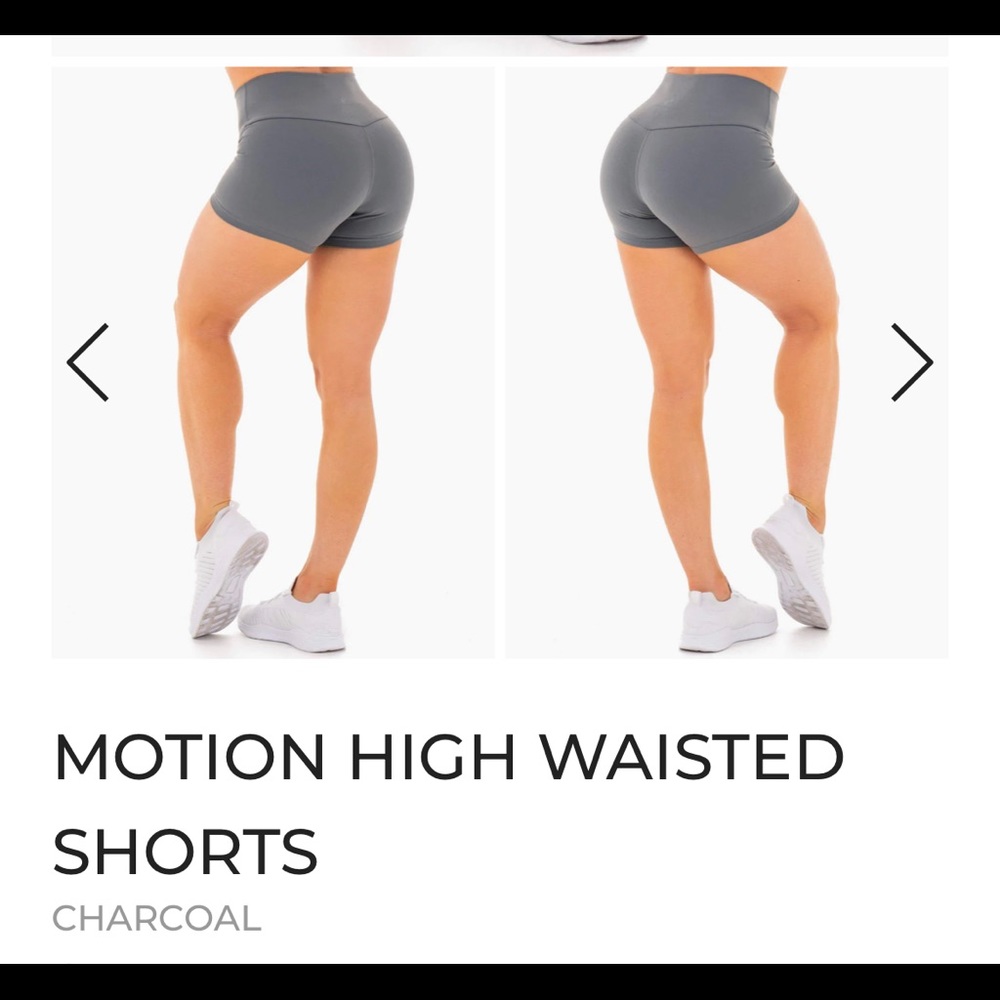 Ryderwear high waisted Motion shorts size M